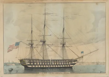 U. S. Ship North Carolina, 102 Guns, 1843